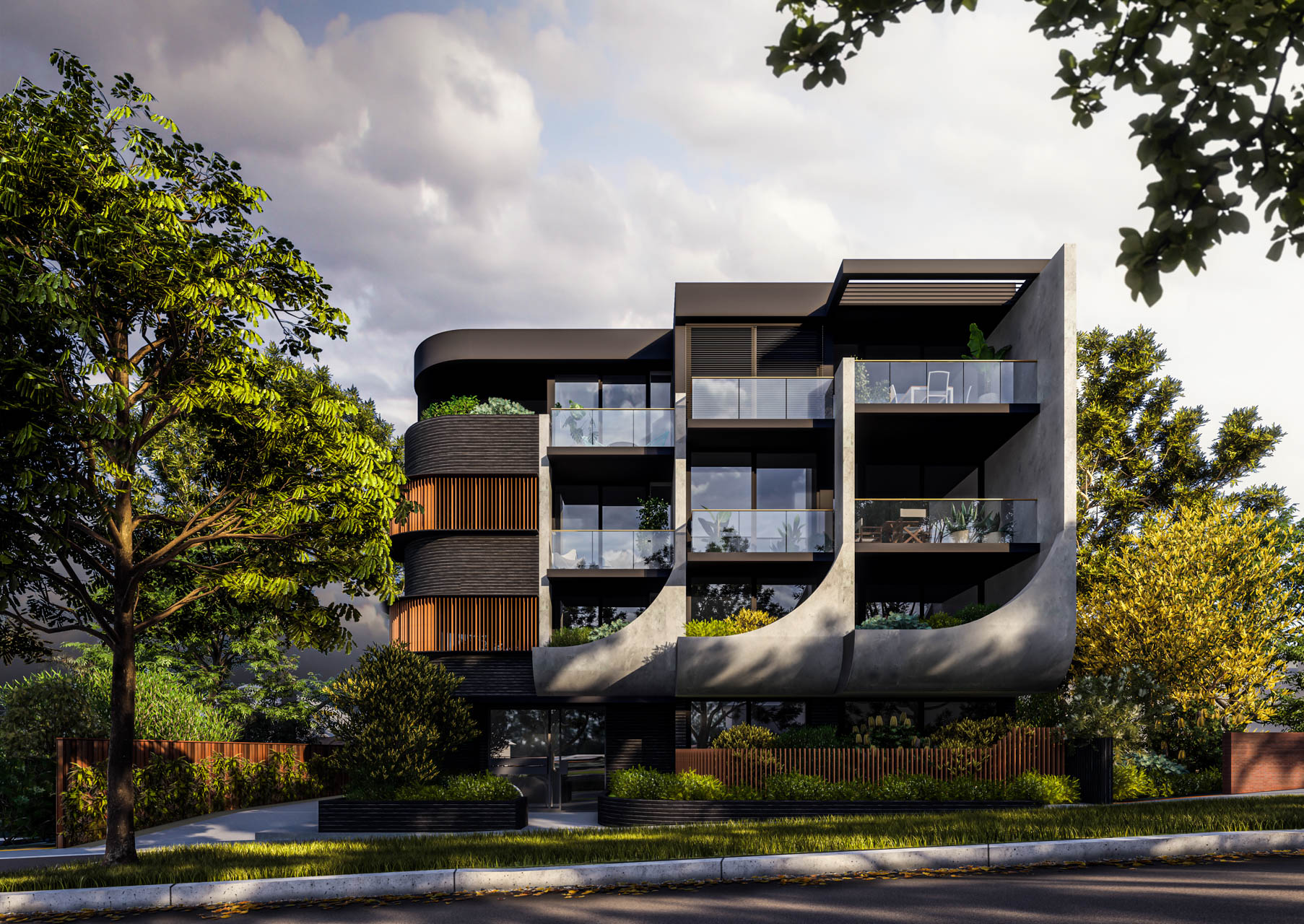 Evans Street Apartments 01 - Project